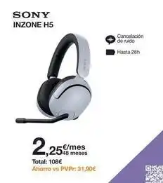 Orange Sony - inzone h5 oferta