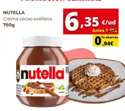 Tu Trébol Hipermercados Nutella - crema cacao avellana oferta