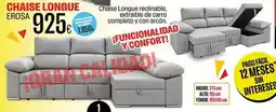 Hipo Gegant Pago - chaise longue reclinable, excraible de carro completo y con aron oferta