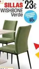 Hipo Gegant Sillas wishbone oferta