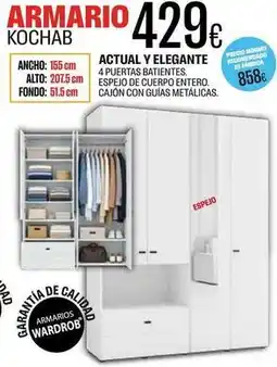 Hipo Gegant Armario kochab oferta