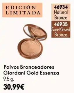 Oriflame Giordani Gold Essenza Polvos Bronceadores oferta