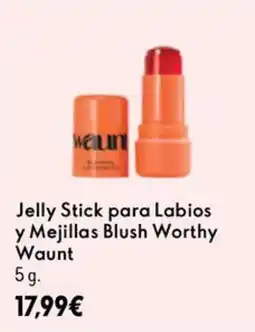 Oriflame Waunt jelly stick para labios y mejillas blush worthy oferta