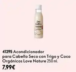 Oriflame Love Nature Acondicionador para Cabello Seco con Trigo y Coco oferta