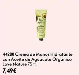 Oriflame Love Nature Crema de Manos Hidratante oferta