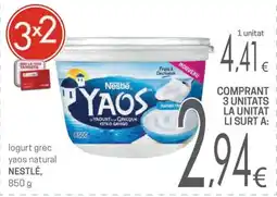 Valvi Supermercats yaos natural oferta