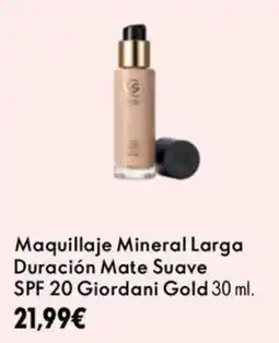 Oriflame Giordani Gold Maquillaje Mineral Larga Duración Mate Suave oferta