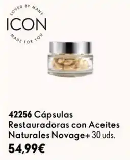 Oriflame Icon Cápsulas Restauradoras con Aceites Naturales Novage+ oferta