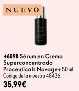 Oriflame Proceuticals Novage+ Sérum en Crema Superconcentrado oferta