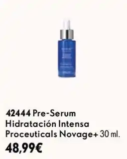 Oriflame Proceuticals Novage+ Pre-Serum Hidratación Intensa oferta
