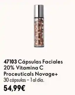 Oriflame Proceuticals Novage+ Cápsulas Faciales oferta