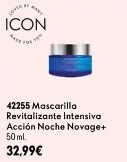 Oriflame Icon mascarilla revitalizante intensiva accion noche novage+ oferta