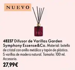 Oriflame Symphony Essense&Co Difusor de Varillas Garden oferta
