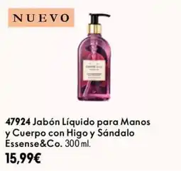 Oriflame Essense&Co Jabón Líquido para Manos y Cuerpo con Higo y Sándalo oferta