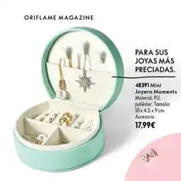 Oriflame Oriflame magazine mini joyero moments oferta