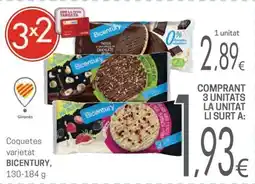 Valvi Supermercats Bicentury coquetes varietat oferta
