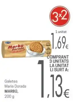Valvi Supermercats Marbú Dorada Galetes oferta