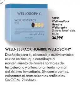 Oriflame WelloSOPHY Wellness Pack Man oferta