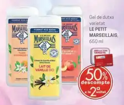 Valvi Supermercats Le petit marseillais gel de dutxa oferta