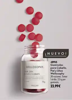 Oriflame Wellosophy gominolas para cabello, piel y uñas oferta
