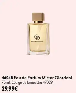Oriflame Mister Giordani Eau de Parfum oferta