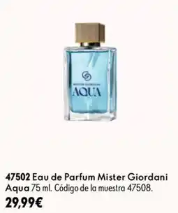 Oriflame Mister Giordani Aqua oferta