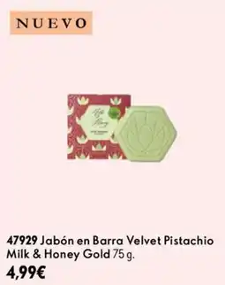 Oriflame Milk Honey Velvet Pistachio Jabón en Barra oferta