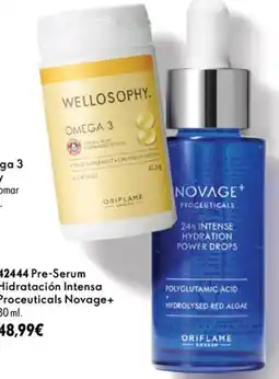 Oriflame Pre-serum hidratacion intensa proceuticals novage+ oferta