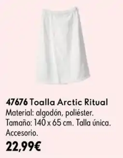 Oriflame Toalla Arctic Ritual oferta