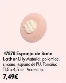 Oriflame Lather Lily Esponja de Baño oferta
