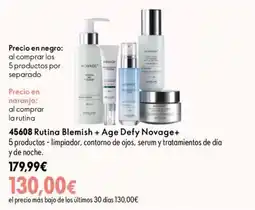 Oriflame Novage+ Rutina Blemish + Age Defy oferta
