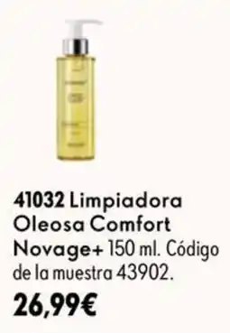 Oriflame Novage+ Limpidadora Oleosa Comfort oferta