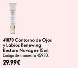 Oriflame Restore Novage+ oferta
