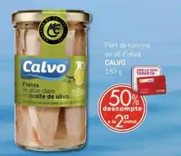 Valvi Supermercats Calvo filetes de atún claro en aceite de oliva oferta