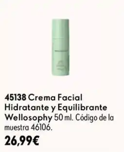 Oriflame Welloosophy Crema Facial Hidratante y Equilibrante oferta
