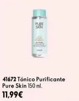 Oriflame Pure Skin Tónico Purificante oferta