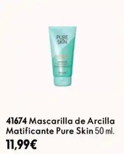 Oriflame Pure Skin Mascarilla de Arcilla Matificante oferta