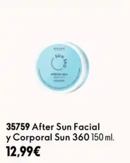 Oriflame After Sun Facial y Corporal Sun 360 oferta