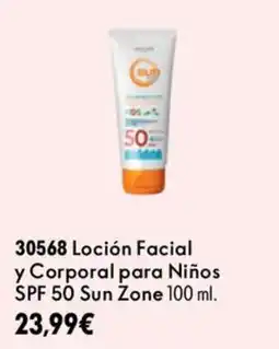Oriflame Sun Zone loción facial y corporal para niños oferta