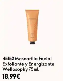 Oriflame Welloosophy mascarilla facial exfoliante y energizante oferta
