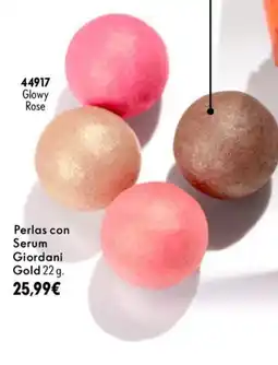 Oriflame Perlas con serum giordani gold oferta