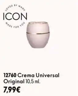 Oriflame Icon Crema Universal Original oferta