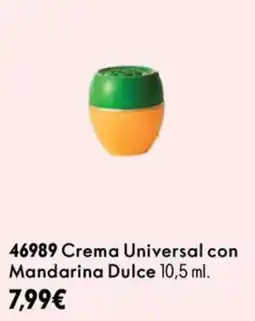 Oriflame Crema Universal con Mandarina Dulce oferta