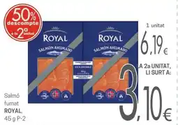 Valvi Supermercats Royal salmón ahumado oferta