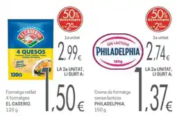 Valvi Supermercats el caserio 4 quesos oferta