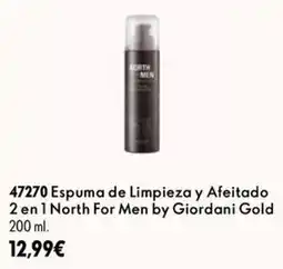 Oriflame North For Men espuma de limpieza y afeitado oferta