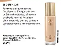Oriflame Giordani Gold Maquillaje Antienvejecimiento Serum Boost SPF 12 + Protección UVA oferta