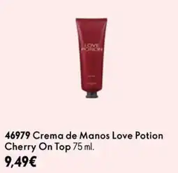 Oriflame Love Potion Crema de Manos Cherry On Top oferta