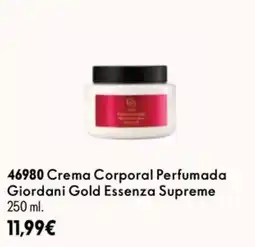 Oriflame Giordani Crema Corporal Perfumada Gold Essenza Supreme oferta