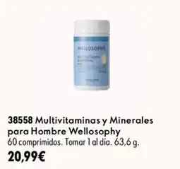 Oriflame Wellosofhy multivitaminas y minerales para hombre oferta